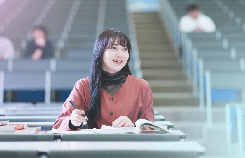 講義を受ける生徒